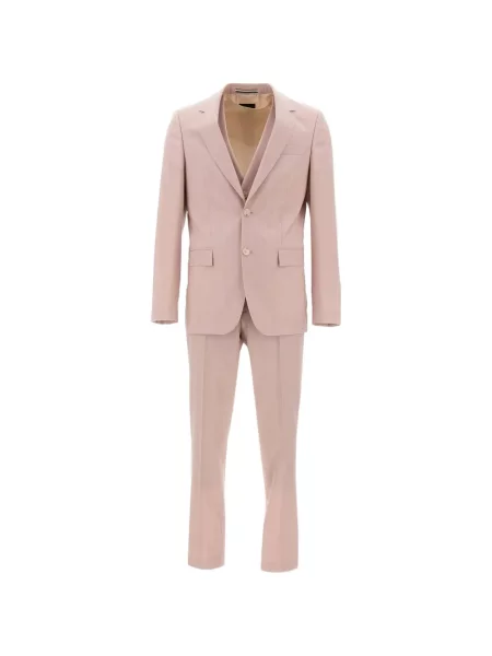 Costum Boss de lână roz