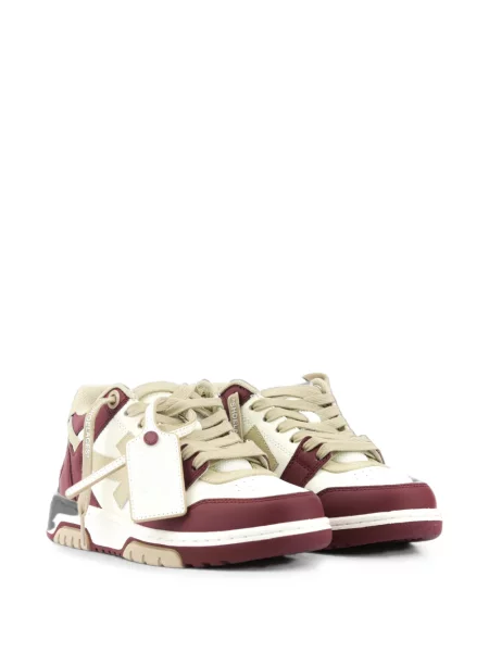 Sneakerși Off-white business alb