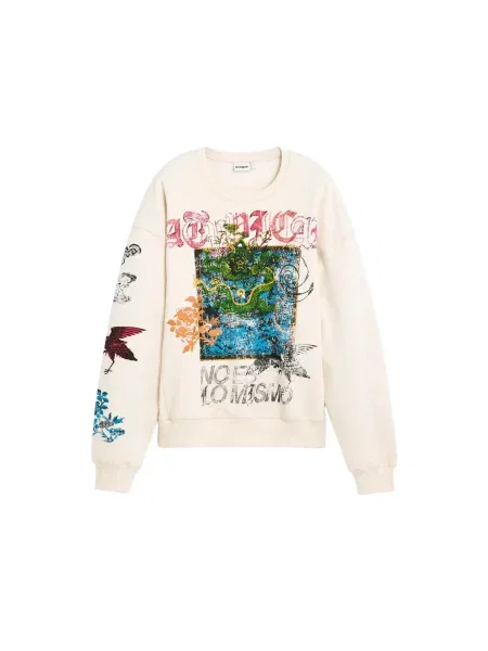 Palton Desigual alb