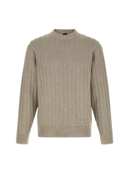 Sweter Boss beżowy