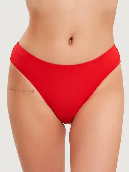 Однотонний купальник Prelude червоний