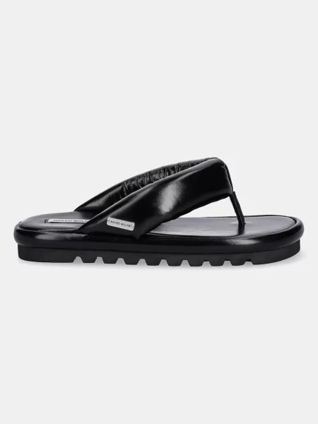 Кожаные вьетнамки Naked Wolfe черные