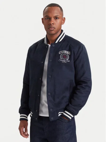 Guess Kurtka bomber granatowy