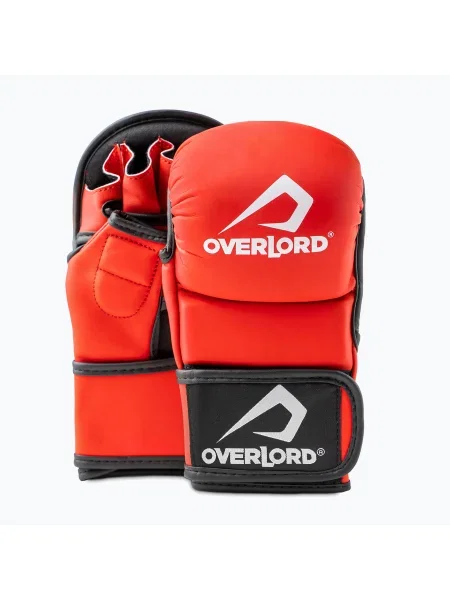 Граплинг ръкавици Overlord MMA Tournament червени