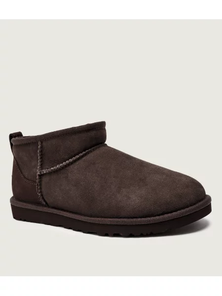 UGG Bocanci Classic Ultra Mini | piele întoarsă maro