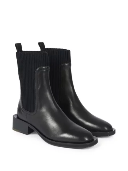 Botine chelsea Paul Smith din piele negru