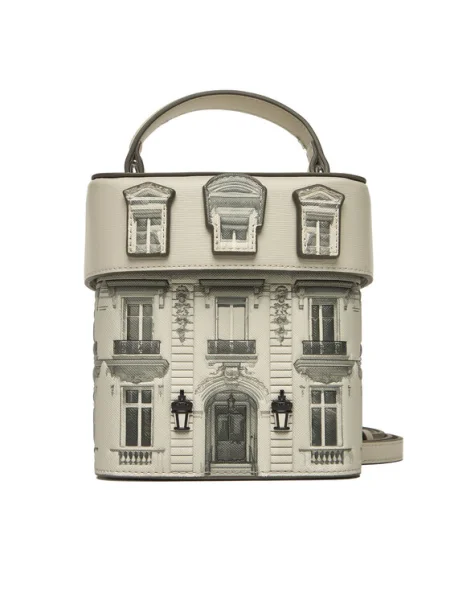 Karl Lagerfeld Poșete Essentials Maison / gri deschis / negru bej