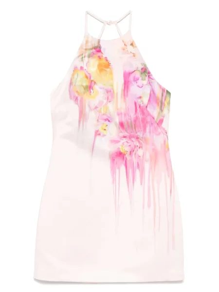 Rochie mini Blumarine cu imagine roz