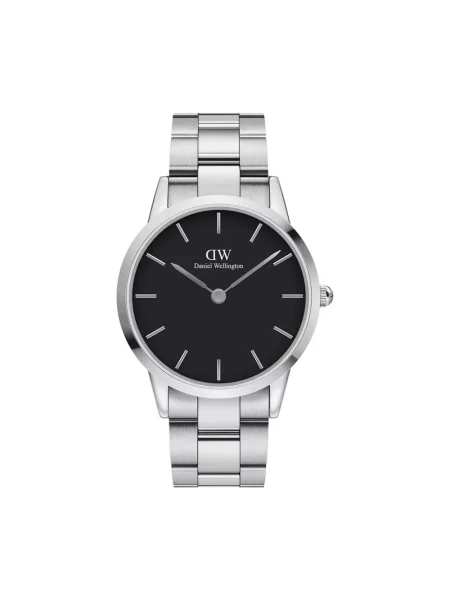 Daniel Wellington zegarek Iconic Link 40 srebrny szary