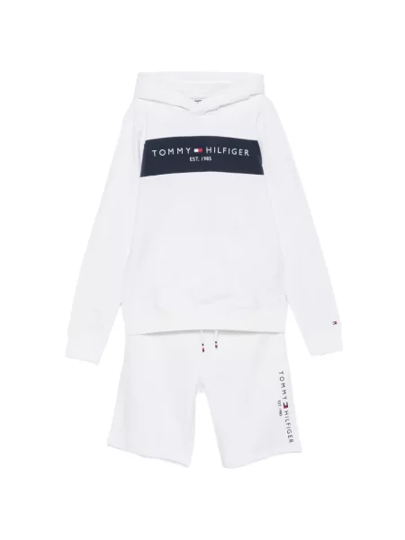 Szorty dziecięce Tommy Hilfiger białe