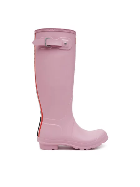 Резиновые сапоги Hunter розовые