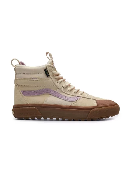 Wodoodporne sneakersy Vans zamszowe beżowe