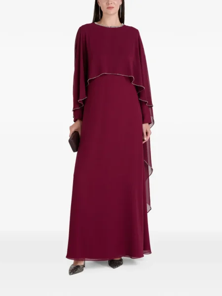 Maxi rochie maxi Copurs de costum roșu