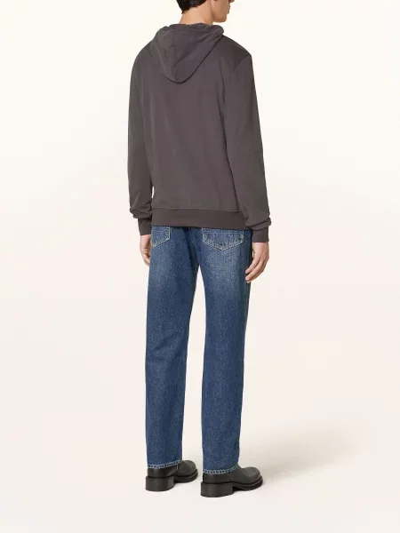 Allsaints Mikinová Bunda Brace šedá