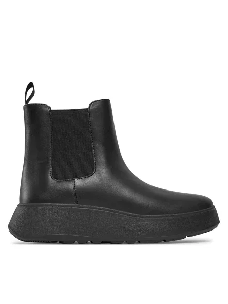 Μποτάκια με λάστιχο FitFlop F-Mode μαύρο