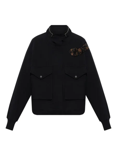 Geacă Allsaints cu mărgele negru