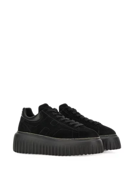 Sneakerși Hogan cu dungi negru