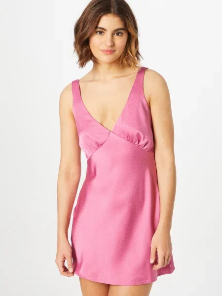 Nasty Gal Rochie de cocktail deschis roz