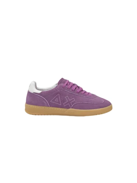 Sneakersy Sun68 zamszowe fioletowe