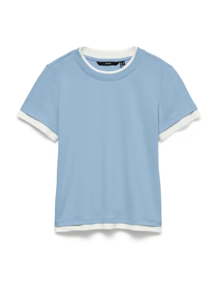 VERO MODA Tricou VMKENDALL opal alb