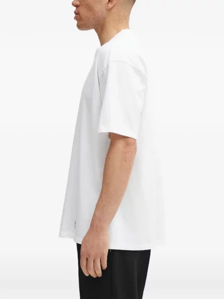 Scurt tricou Wacko Maria tricotate alb
