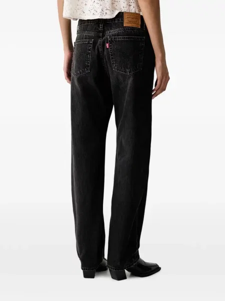 Prugasti ruksak Levi's® visoki struk siva