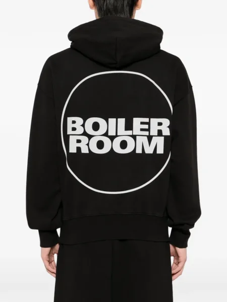 Hanorac cu glugă Boiler Room cu glugă negru
