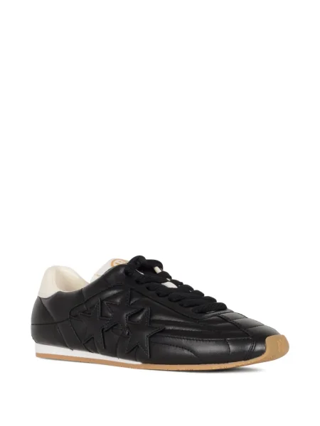 Sneakerși Amiri din piele fără toc negru