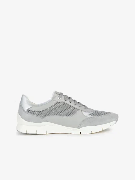 Sneakerși Geox gri