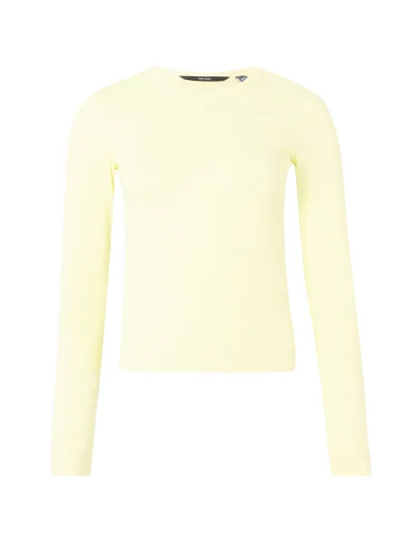 VERO MODA Tričko VMCHLOE světle žlutá