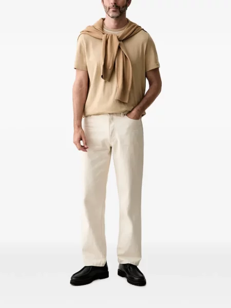 Tricou Michael Kors din jerseu cu autograf