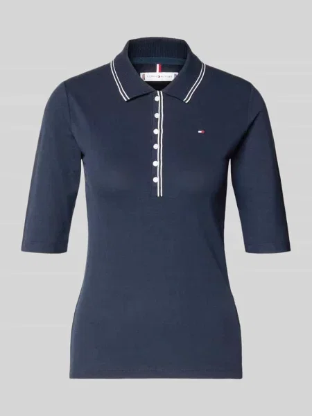 Koszulka polo o kroju slim fit z mieszanki lyocellu Tommy Hilfiger