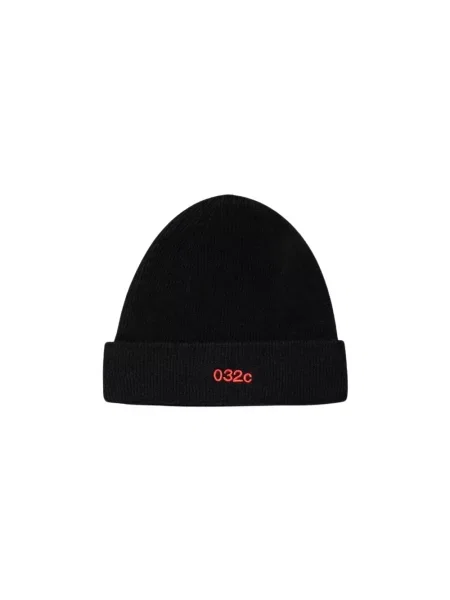 Czapka 032c z kaszmiru czarna