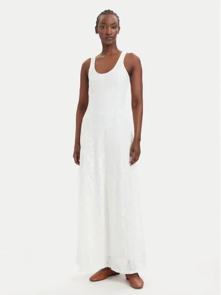 Vero Moda Φόρεμα κοκτέιλ Salina λευκό