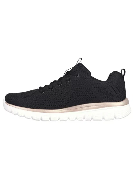 Félcipő Skechers fekete