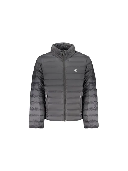 Calvin Klein Jeans Geacă de iarnă Negru gri