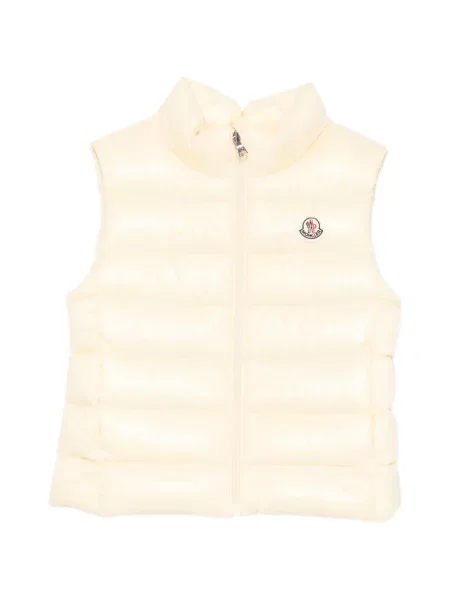Kamizelka dziecięca Moncler Enfant żółta