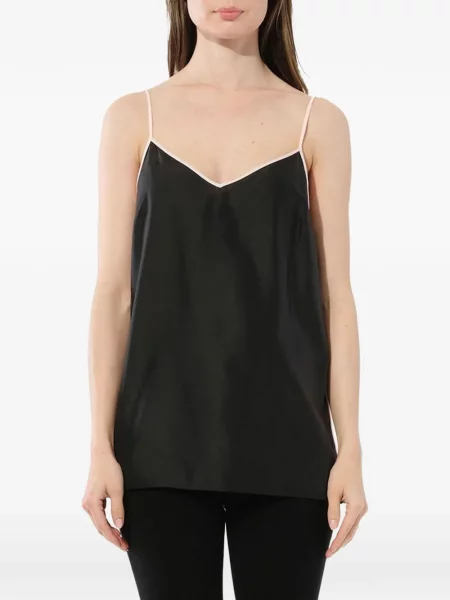 Top Pucci fără mâneci negru