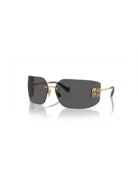 Okulary przeciwsłoneczne Miu Miu Eyewear żółte