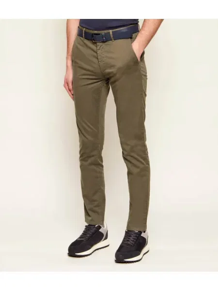 BOSS ORANGE Pantaloni chino portocaliu
