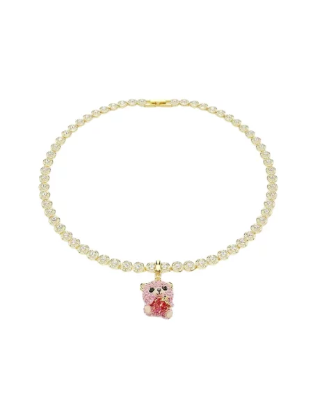 Zawieszka Swarovski różowa