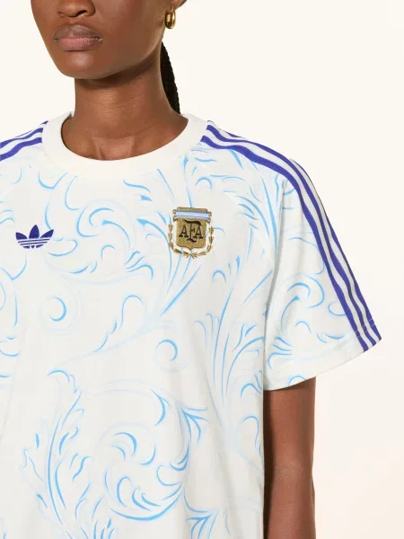 Adidas Jerseyové Šaty Argentinien Originals / modrá bílá