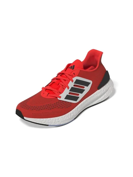 Bežecké bežecké topánky Adidas červená