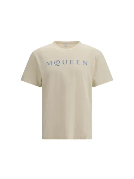 Koszulka Alexander Mcqueen beżowa