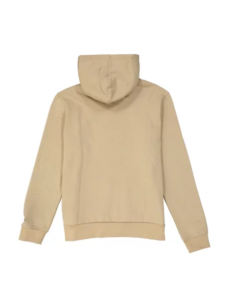 Bluza z kapturem Les Hommes z kapturem z długim rękawem beżowa