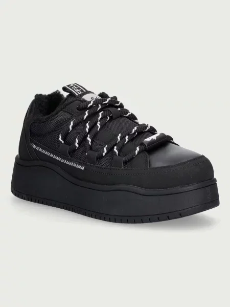 Buffalo Ariya Lace Up Warm Lo sportcipő női fekete