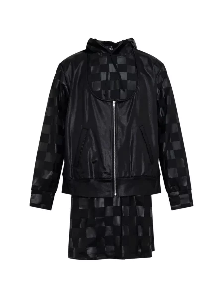 Hanorac cu glugă Comme Des Garcons Homme Plus negru