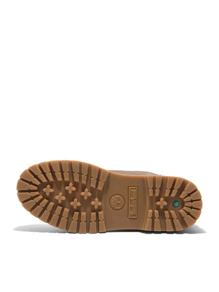 Botine Timberland streetstyle cu strasuri bej