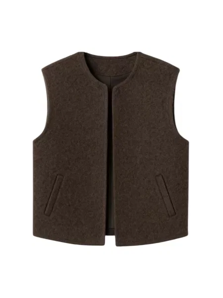 Kamizelka 2-biz brązowa