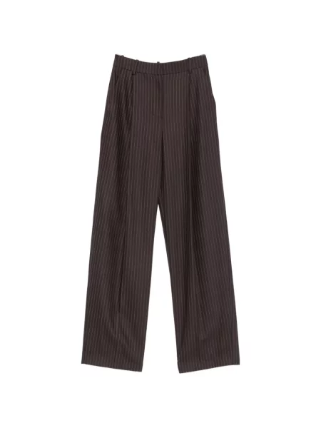 Pantaloni Elisabetta Franchi cu imagine maro